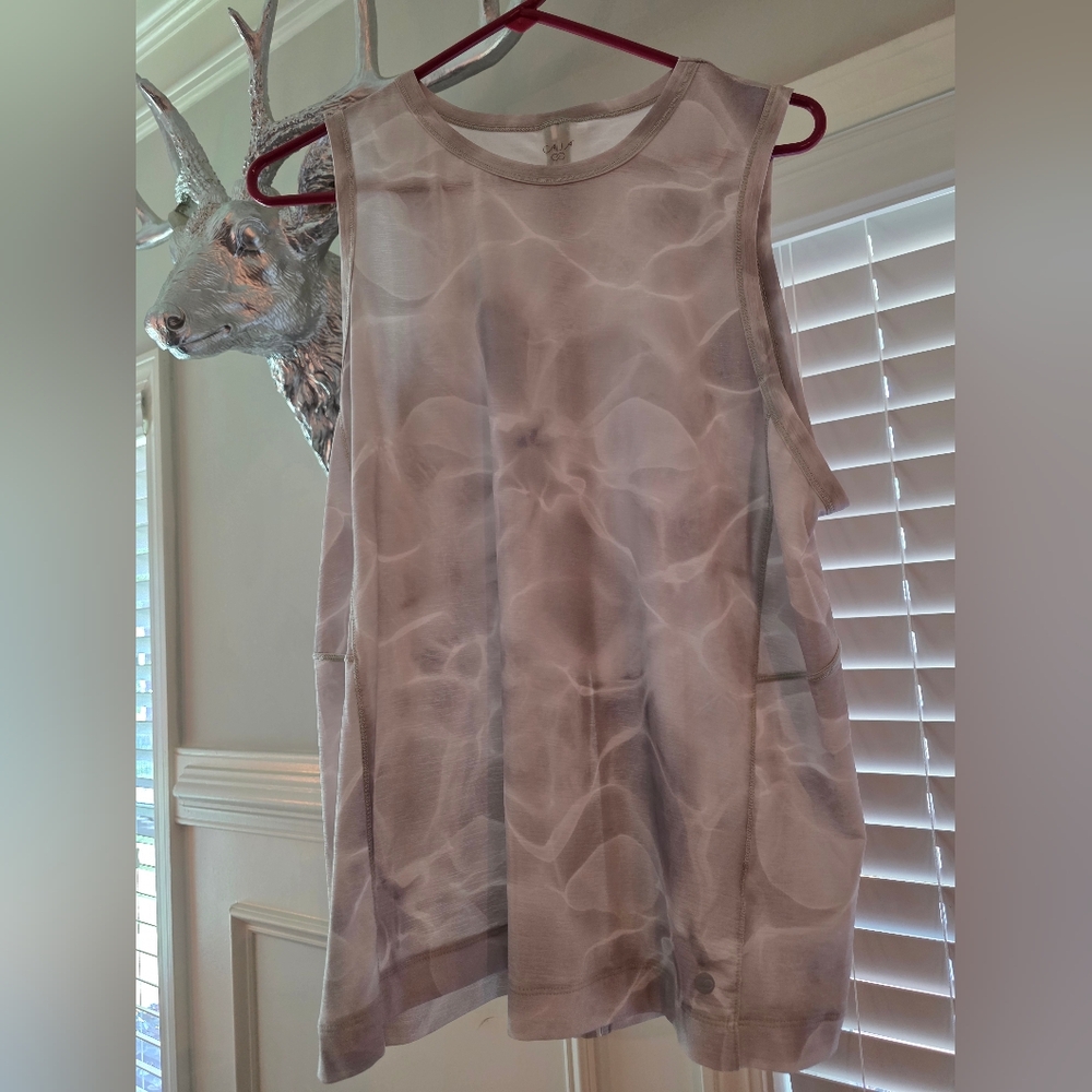 CALIA by Carrie Underwood Gray Sleeveless Top
